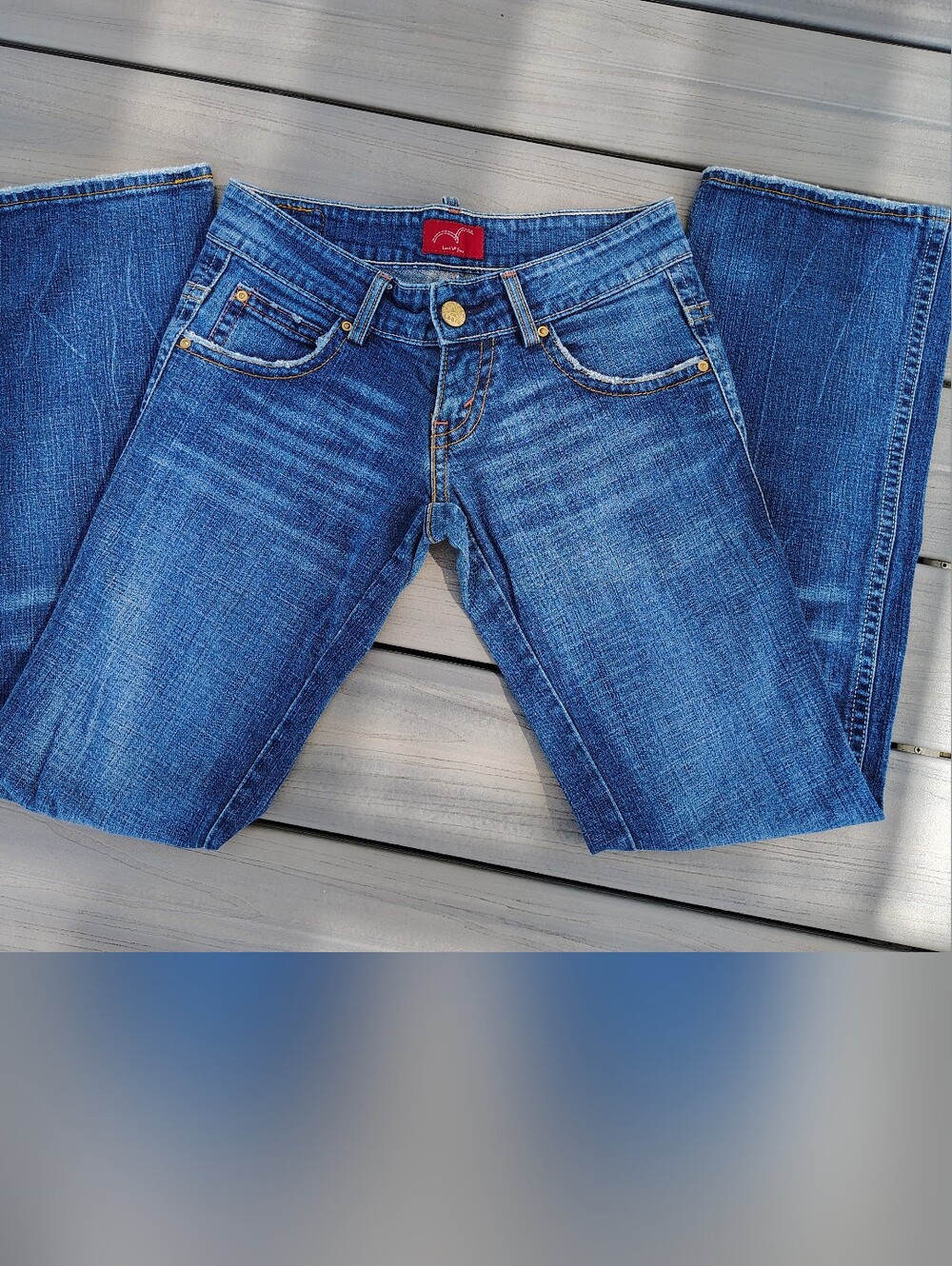 Women’s Blue Denim Jeans - Classic Mid Wash.Size 5M